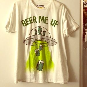 Alien Beer Tshirt NWT